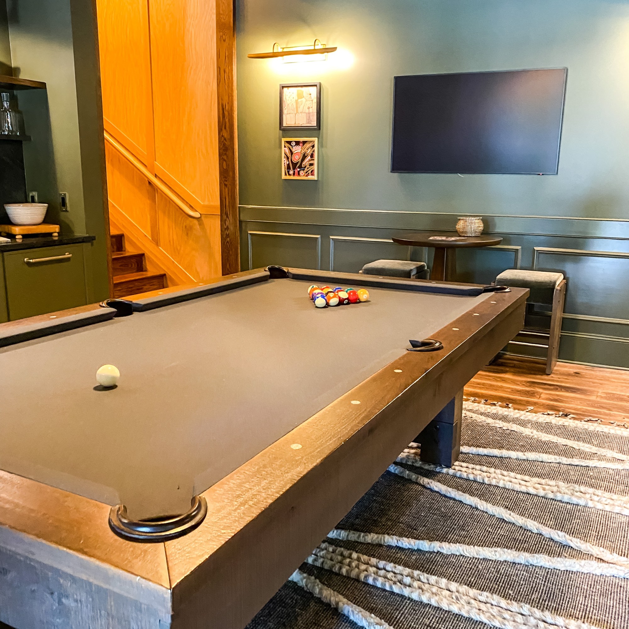 Southern Living Idea House 2023 Billiard Room